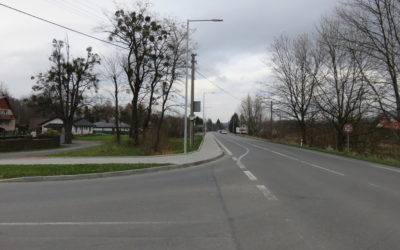 Fotografie projektu Zvýšení bezpečnosti chodců na území obcí Pstruží a Frýdlantu nad Ostravicí